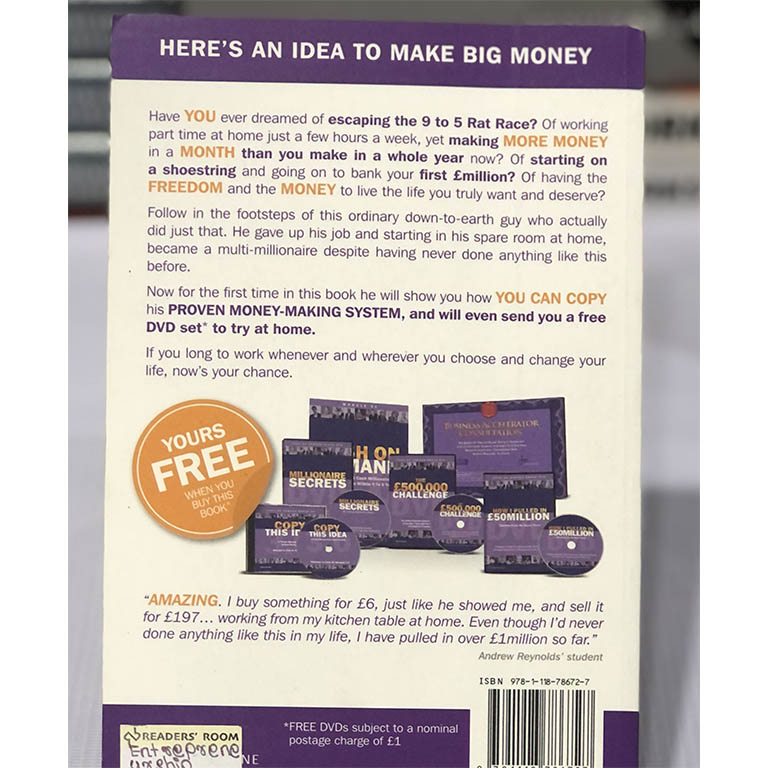 [USED] Copy This Idea: Kick start your way to making big money from your laptop at Home,…