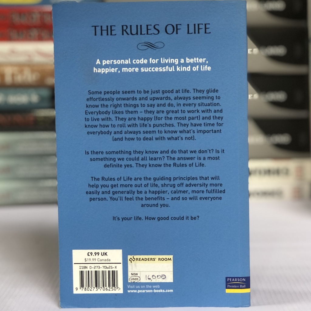 [USED] The Rules of Life: A Personal Code for Living a Better, Happier, more Successful Kind of Life