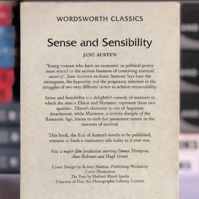 [USED] Sense and Sensibility