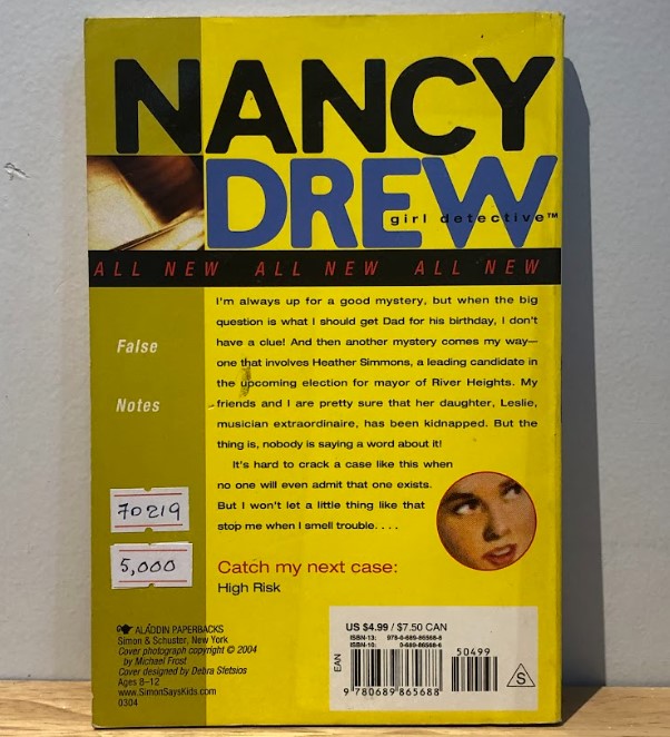 [USED] Nancy Drew girl detective: False Notes