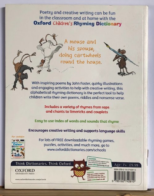 [USED]Oxford Children's Rhyming Dictionary