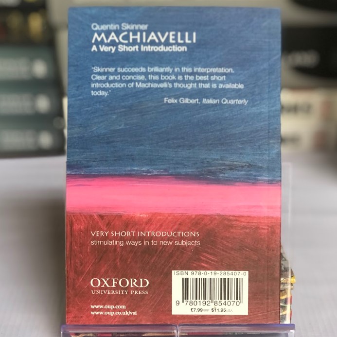 [USED]Machiavelli:A Very Short Indroduction