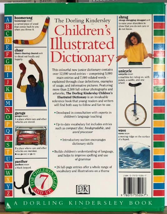 [USED]The Dorling Kindersley Children's Illustrated Dictionary