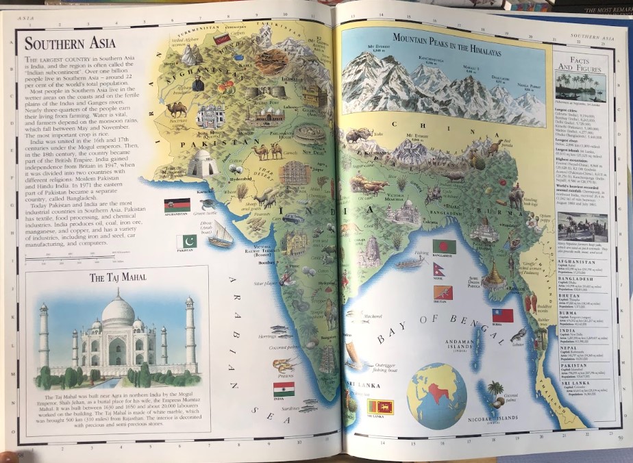 [USED]The Picture Atlas Of The World