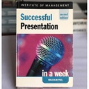 [USED] Successful Presentation in a Week