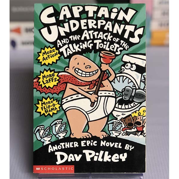 [USED] Captain Underpants and the Attack of the Talking Toilets