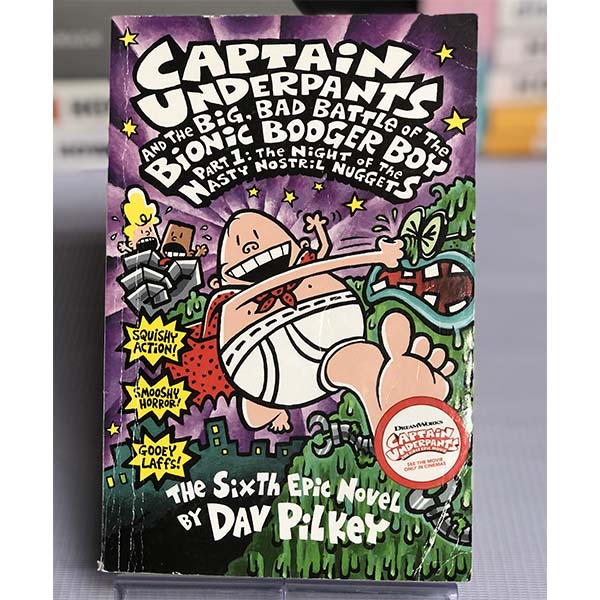 [USED] Captain Underpants and the Big, Bad Battle of the Bionic Booger Boy Part I