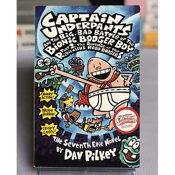 [USED] Captain Underpants and the Big, Bad Battle of the Bionic Booger Boy Part 2