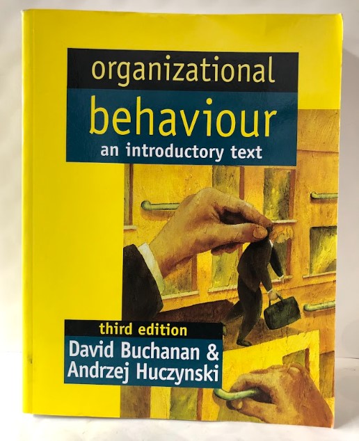 [USED] Organizational Behaviour: An introductory Text (3rd Edition)