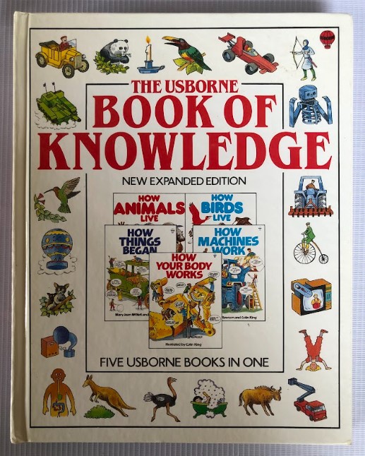 [USED] The Usborne Book Of Knowledge (5 Books in 1)