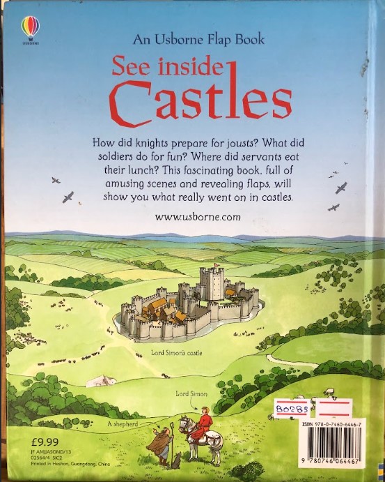 [USED] See Inside Castles (with Lift-the Flaps)