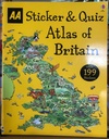 [USED] Sticker & Quiz Atlas Of Britain