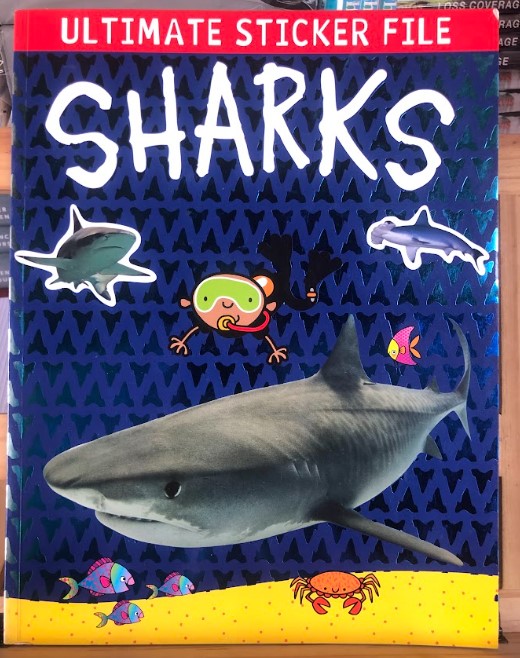 [USED] Ultimate Sticker File Sharks (Activities + Stickers + Facts)