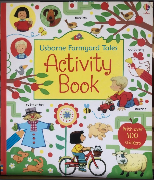 [USED] Usbrone Farmyard Tales Activity Book (Stickers Activity)