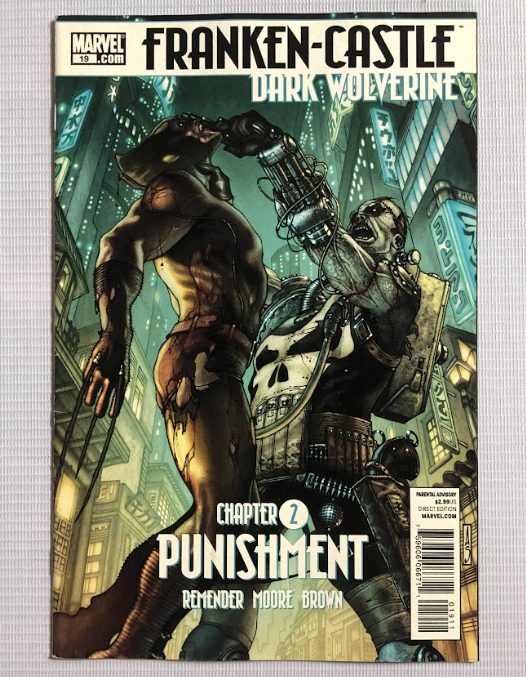 [USED] Franken-Castle Dark Wolverine Chapter 2 Punishment No.19