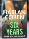 [USED] Six Years by Harlan Coben