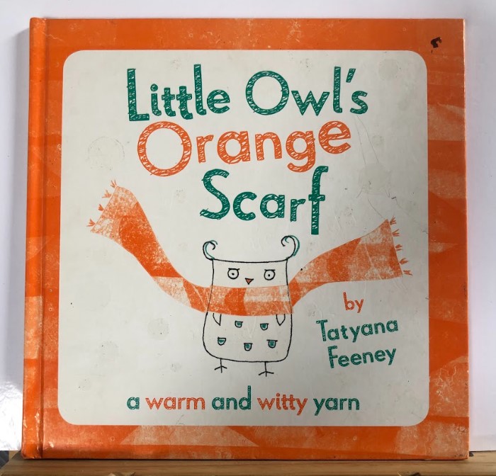 [USED] Little Owl's Orange Scarf