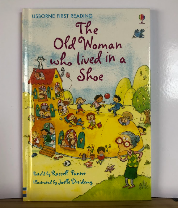 [USED] Usborne First Reading Level 2: The Old Woman Who Lived In A Shoe