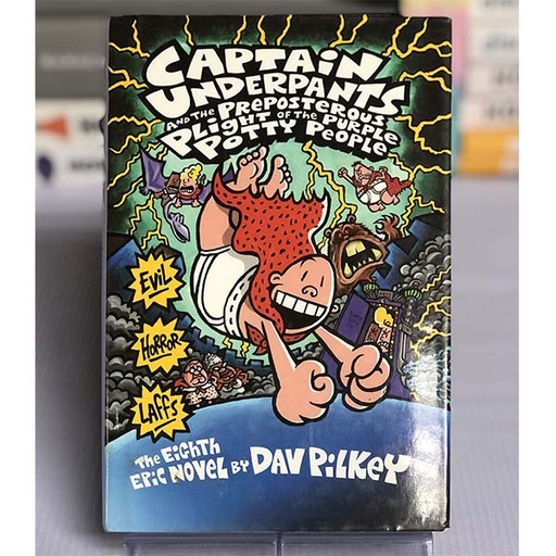 [70089] [USED] Captain Underpants and the Preposterous Plight of the Purple Potty People