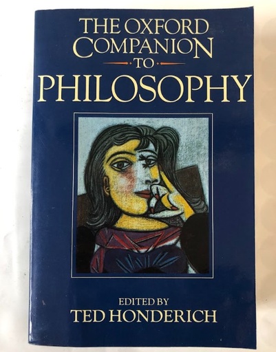 [60036] [USED] The Oxford Companion to Philosophy