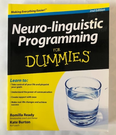 [60040] [USED] Neuro-Linguistic Programming For Dummies