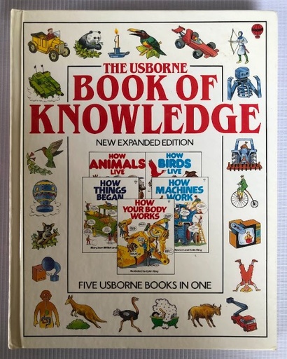 [80016] [USED] The Usborne Book Of Knowledge (5 Books in 1)