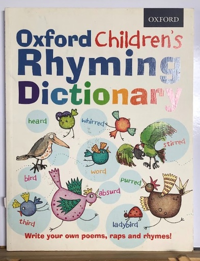 [80036] [USED] Oxford Children's Rhyming Dictionary