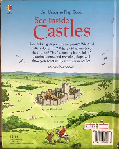 [80283] [USED] See Inside Castles (with Lift-the Flaps)