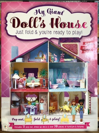 [80318] [USED] My Giant Doll's House: Just Fold & You're Ready To Play!