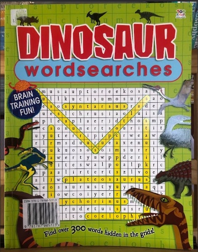 [80325] [USED] Dinosaur Word Searches