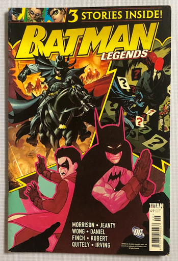 [A0121] [USED] Batman Legends (3 Stories Inside!)