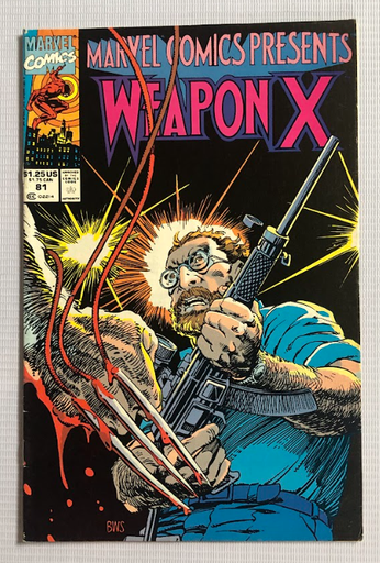 [A0131] [USED] Marvel Comics Presents Weaponx No.81