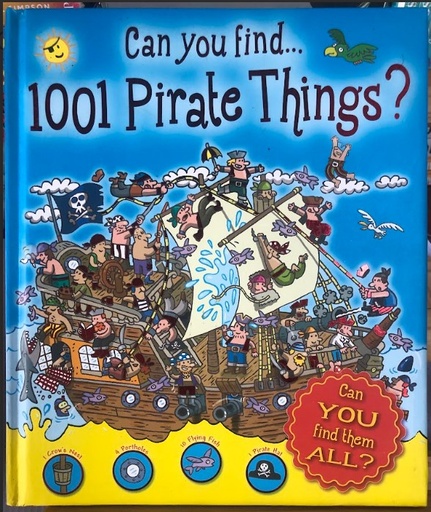 [80348] [USED] Can You Find 1001 Pirate Things?