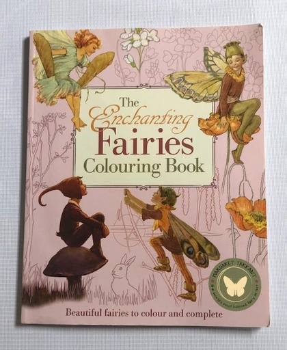 [80400] The Enchanting Fairies Colouring Book