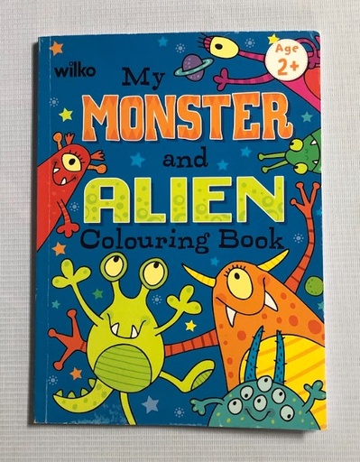 [80406] My Monster And Alien Colouring Book