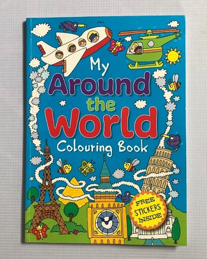 [80410] My Around The World Colouring Book