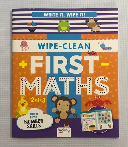 [80501] Wipe-Clean First Maths, Learn Number Skills