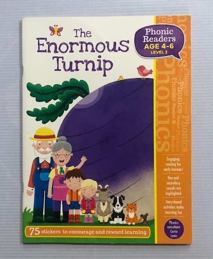 [80520] The Enormous Turnip Phonic Readers (Age 4-6)