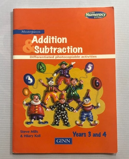 [80529] Masterpieces Addition And Subtraction (Age 3-4)