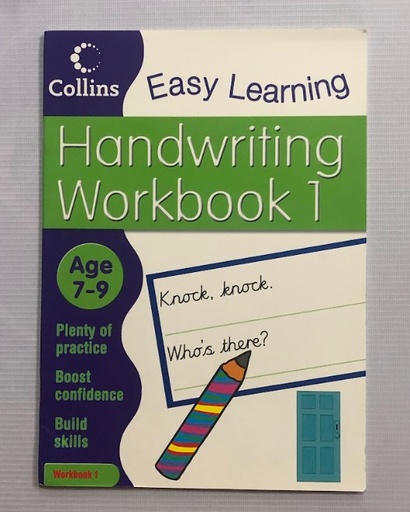 [80533] Easy Learnind Handwriting Workbook 1 (Age 7-9)