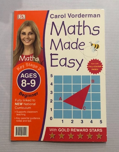 [80537] Carol Vorderman Maths Made Easy (Ages 8-9)