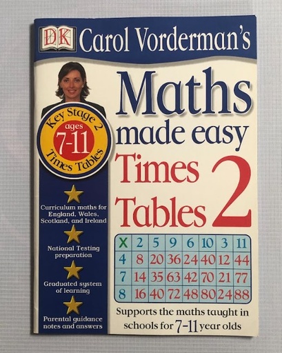 [80542] Maths Made Easy Times Tables 2 (Ages 7-11)